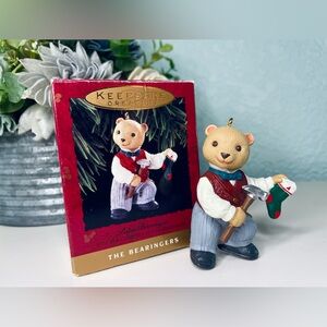 1993 Papa Bearinger Vintage Hallmark Keepsake Ornament